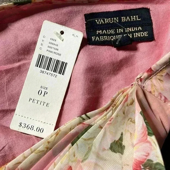 Anthropologie Varun Bahl Sakura Floral Sleeveless Multicolor Maxi Dress … - Picture 5 of 8